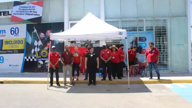 Telefonistas de Ciudad del Carmen suspendieron sus servicios el día de ayer jueves