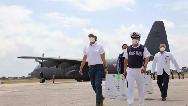 Arribó a Yucatán un nuevo lote con 8,190 vacunas contra el COVID-19