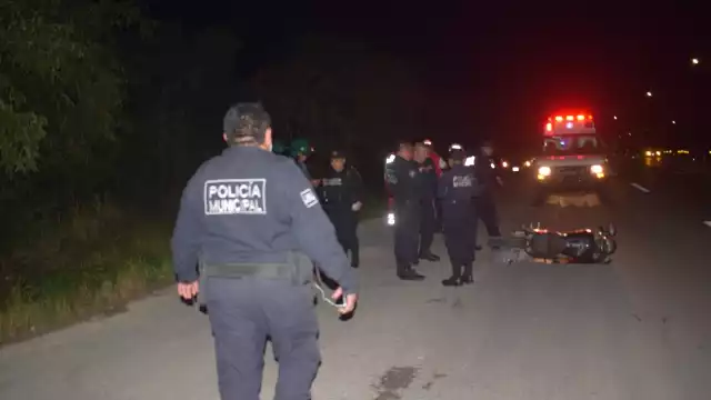 El conductor de la motocicleta se identificó como Néstor I.P.P