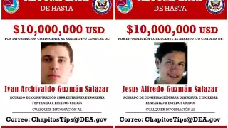 Por Los Chapitos se ofrecían una gran cantidad de dinero