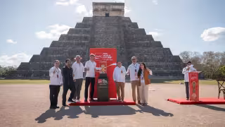 INAH comunica que presentación de la Copa FIFA en Chichén Itzá no fue una falta al patrimonio arqueológico