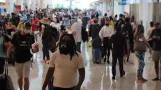 La afluencia prácticamente ser mantuvo respecto a la jornada del sábado