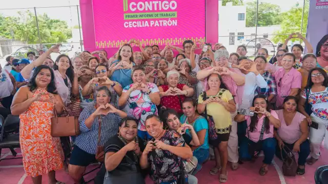 La Alcaldesa destacó los programas que ha impulsado, como créditos y apoyos a las emprendedoras