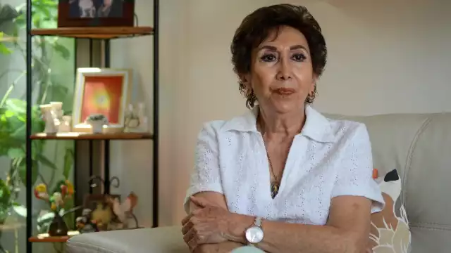 Teresa Charruf Farjat, portavoz de la familia afectada por Hoteles Misión en Mérida