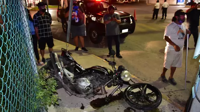 L aunida dquedó destrozada