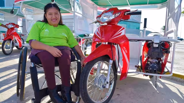 La Gobernadora comentó que los ciudadanos con alguna debilidad deben tener la compresión de la importancia en cuanto al uso de cascos y otras peticiones
