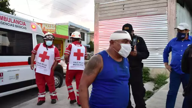 El conductor fue golpeado con un arma, lo que le provocó una lesión