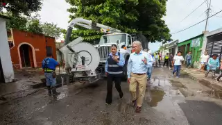 Agilizan atención a servicios urbanos de Mérida en zonas con mayores afectaciones por las lluvias