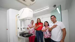 Acerca los servicios gratuitos para la detección temprana de cáncer de mama con el mastógrafo móvil en Mérida