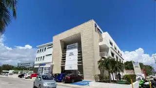 A este lugar fue trasladado el herido