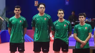 Logra México oro histórico en Juegos Centroamericanos y del Caribe en tenis de mesa