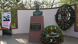 Busto de Luis Donaldo Colosio en la ciudad de Culiacán