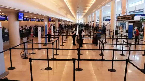 ASUR informó que se tenían programadas 336 operaciones para este día ASUR informó que se tenían programadas 336 operaciones para este día