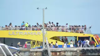 Realizaron cruces cada media hora de Cancún a Isla Mujeres