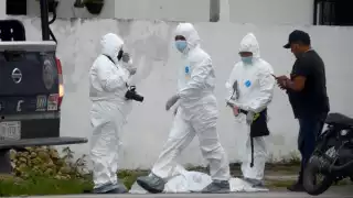 El cuerpo estaba en una bolsa de basura negra