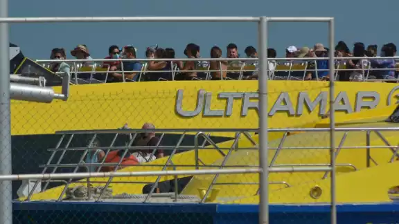 Turistas nacionales y extranjeros aprovecharon el día soleado