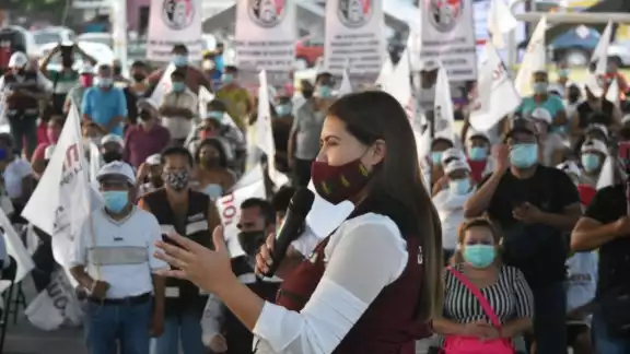 La ahora diputada federal se desenvolvió políticamente en la Zona Norte de Quintana Roo que en el sur de la entidad La ahora diputada federal se desenvolvió políticamente en la Zona Norte de Quintana Roo que en el sur de la entidad