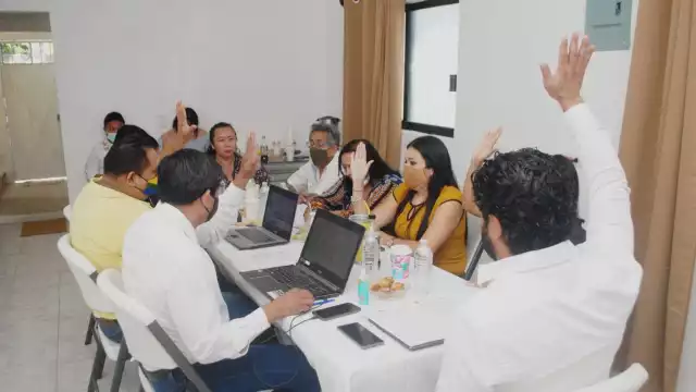 Así se llevó a cabo la sesión de la comisión estatal