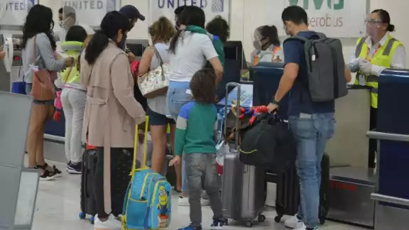 El Aeropuerto Internacional de Mérida registró este martes un total 28 vuelos. Foto: Elena Gómez