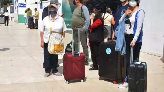 Fueron cuatro las aerolíneas que operaron el día de hoy  Foto: Elena Gómez