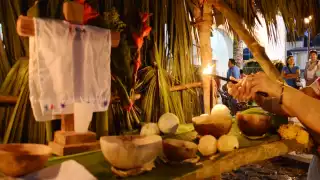 Las comunidades de Carrillo puerto mantiene vivas las tradiciones mayas, como la del Hanal Pixán