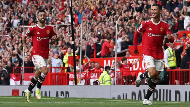 Cristiano Ronaldo se hizo presente con anotación en su primer partido de la segunda etapa con el Manchester United