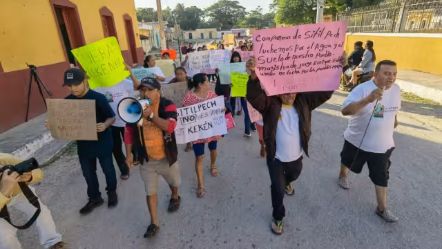 Habitantes se manifestarán de forma pacífica