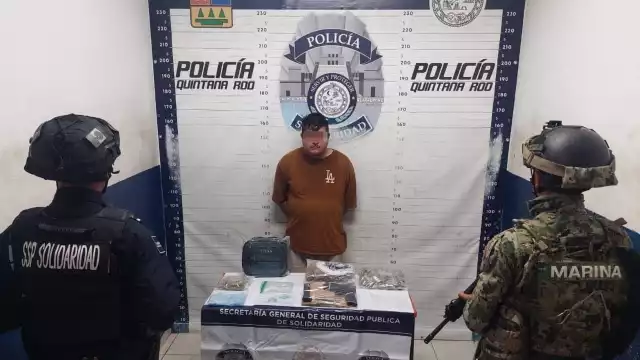 El hombre había ofrecido drogas a una persona sobre las avenidas CTM y Cacatúas del fraccionamiento el Edén