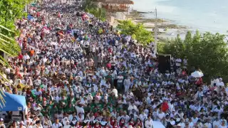 Así se vivió la festividad en 2018 en Cozumel
