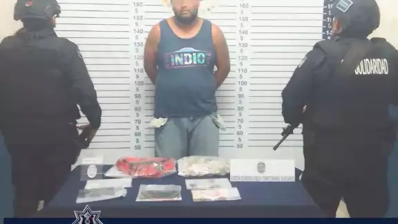 El hombre fue detenido y enviado a la Fiscalía para el proceso El hombre fue detenido y enviado a la Fiscalía para el proceso