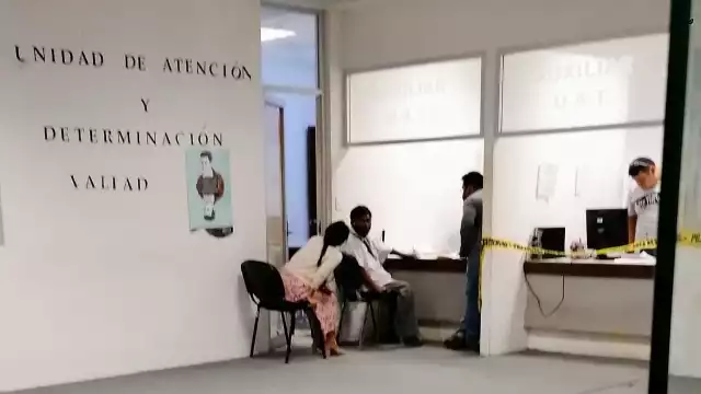 La víctima denunció ante la FGE que sorpresivamente el aspirante Cándido Kumul Maas, lo apretó fuertemente del cuello, al grado que lo hizo escupir sangre