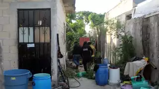 La mujer tenía heridas en los brazos de un arma punzocortante