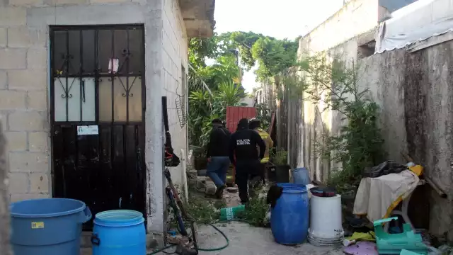 La mujer tenía heridas en los brazos de un arma punzocortante