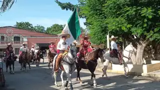 Tras dos años de ser suspendido, se realizó el desfile cívico-militar en Hunucmá