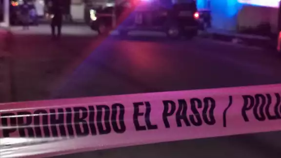 Las autoridades acordonaron la zona.