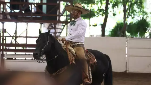 Charros de todo el estado participan en el campeonato estatal