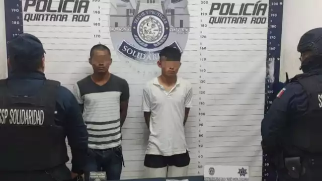 Los detenidos eran originarios de los estados de Tabasco y Yucatán