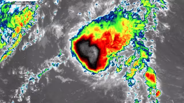 Trayectoria de la tormenta tropical Greg