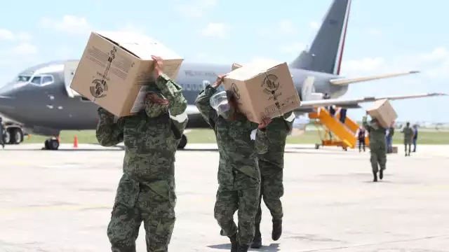 Yucatán recibe un cargamento con 33 mil dosis de la vacuna contra el COVID-19