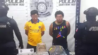 Los detenidos fueron identificados y puestos a disposición de las autoridades correspondientes