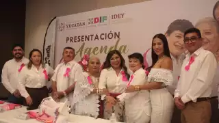 Presentan la “Agenda Rosa 2025” con actividades en Mérida para concientizar sobre el cáncer de mama