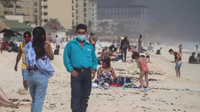 En Cancún se espera una temperatura máxima de 24 °C y una mínima de 18 °C