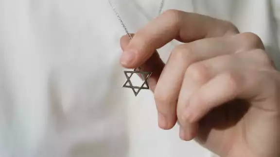 Estrella de David, símbolo de la religión judía Estrella de David, símbolo de la religión judía