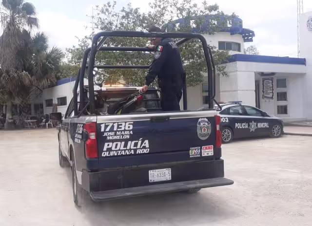 La unidad fue traslada por la policía de vialidad al corralón municipal