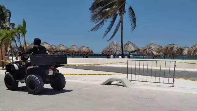 Progreso acumula mil 960 casos por COVID-19, por lo que las playas se mantienen cerradas