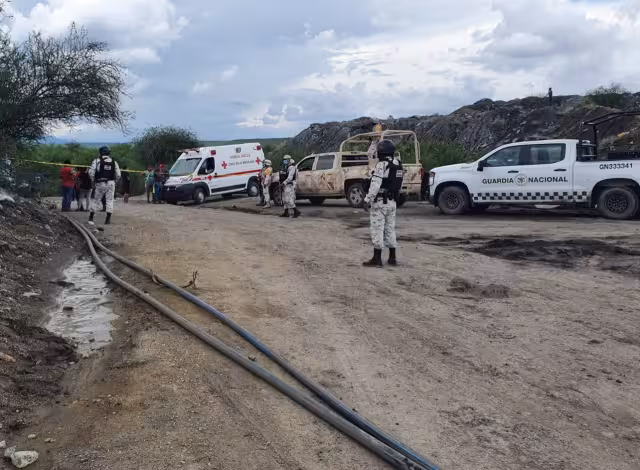 La Guardia Nacional continúa con los trabajos de rescate en Sabinas, Coahuila
