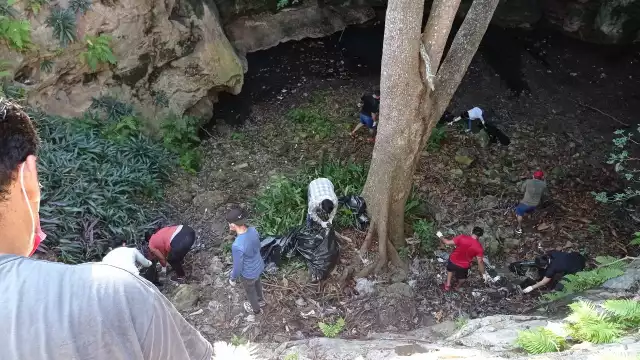 En la última limpieza se recolectaron cerca de 80 residuos sólidos en este cuerpo de agua