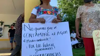 La empresa porcícola remitió una queja contra la demanda del pueblo lo que desencadenó la manifestación de esta tarde