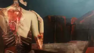 Es de las piezas más recientes de su estudio; indaga libremente desde la incertidumbre