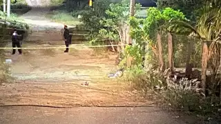 El conductor intento huir, sin embargo regreso para constatar que aún seguían vivos tres de sus parientes